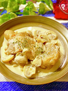 簡単☆鶏肉のフリカッセ(クリーム煮)-レシピのメイン写真
