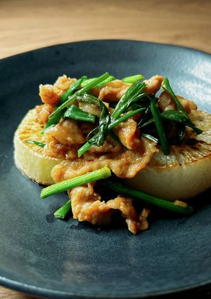 豚こまと一緒に！！大根ステーキ-レシピのメイン写真
