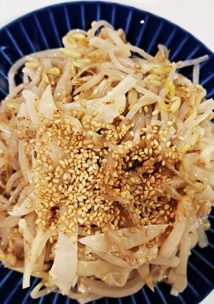 レンチン混ぜ混ぜ◆もやしのオイマヨ和え-レシピのメイン写真