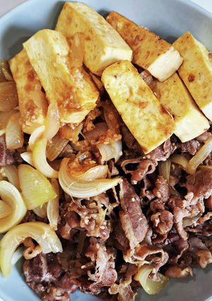 甘くてほっこり◆肉豆腐-レシピのメイン写真