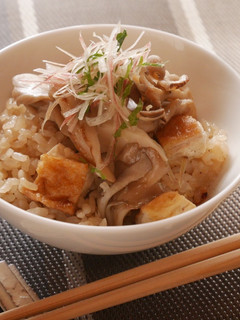 九頭竜まいたけごはん-レシピのメイン写真
