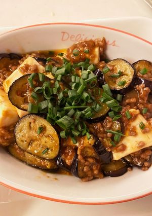 減塩麻婆茄子豆腐-レシピのメイン写真
