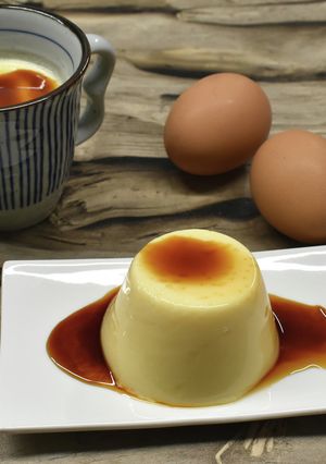 福地鶏の卵のレンジプリン-レシピのメイン写真