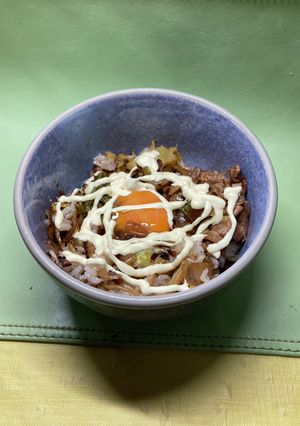 背徳感バリバリの焼きそば飯 55-レシピのメイン写真