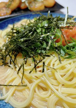 明太子スープパスタ-レシピのメイン写真