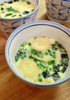 混ぜてチン♪ソッコー茶碗蒸し-レシピのメイン写真
