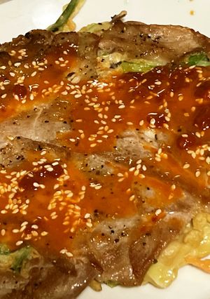 お好み焼き風チジミ-レシピのメイン写真