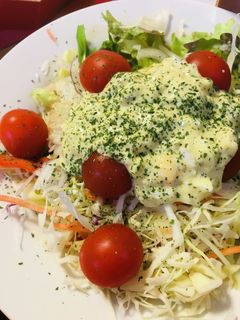 市販サラダ●ゆで玉子のマヨドレッシング-レシピのメイン写真