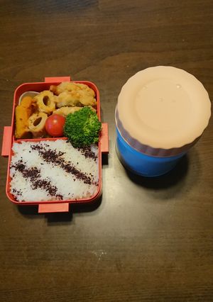 中学生女子弁当2024/03/08-レシピのメイン写真