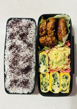 中学生弁当2024.3.7-レシピのメイン写真
