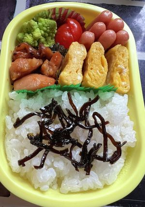 #保育園弁当#年中　1年に一回弁当の日-レシピのメイン写真