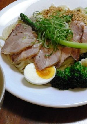 つけ麺・バーニャカウダ風（和風味）-レシピのメイン写真