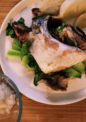 ブリカマの塩焼き-レシピのメイン写真