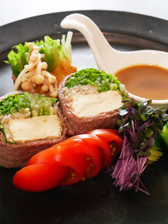若狭牛の焼きしゃぶサラダ-レシピのメイン写真