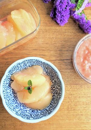 紅玉の梅シロップ煮-レシピのメイン写真