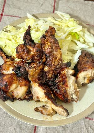 長野名物!にんにく香る山賊焼き-レシピのメイン写真