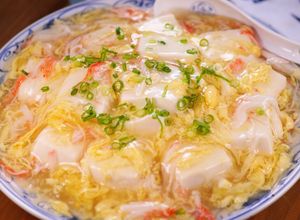 たっぷり餡のカニカマ玉子あんかけ豆腐♡-レシピのメイン写真