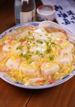 たっぷり餡のカニカマ玉子あんかけ豆腐♡-レシピのメイン写真