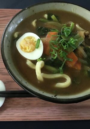 赤缶カレールーで作るカレーうどん-レシピのメイン写真