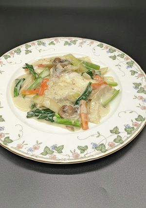 鯛かまのクリーム煮-レシピのメイン写真