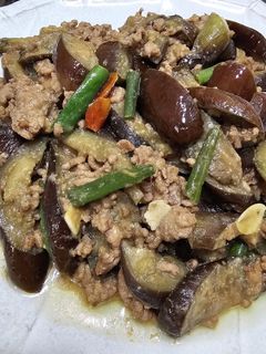 なすとひき肉の味噌炒め-レシピのメイン写真