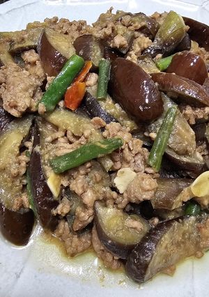 なすとひき肉の味噌炒め-レシピのメイン写真