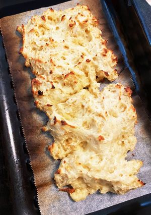 HB羽根つけ忘れ粉のまま焼上げ救済レシピ-レシピのメイン写真