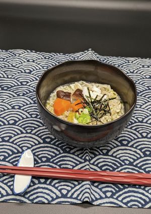 鯛かまのヘルシー雑炊-レシピのメイン写真