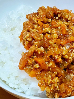 豚ひき肉で作るキーマカレー-レシピのメイン写真