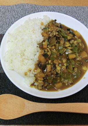 旬野菜アサリを使った栄養満点カレーライス-レシピのメイン写真
