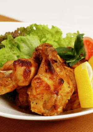 カレー風味の簡単タンドリーチキン-レシピのメイン写真