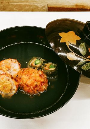 エビ出汁吸い椀 　一度に2度美味しい水椀-レシピのメイン写真