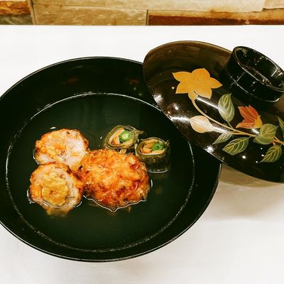 海老の図吸い物椀10客 散螺鈿海老文蒔絵 吸物椀 十客揃 | LYAN ARTS' Collection onlin