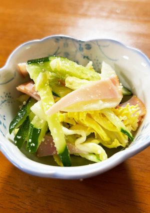 【粉チーズ】春きゃべつのサッパリサラダ-レシピのメイン写真