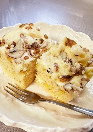 ちょこっと簡単＊レンチンバナナケーキ-レシピのメイン写真