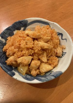 ケチャップのチキンライス-レシピのメイン写真