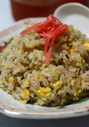 時短節約味付けなし!お茶漬けチャーハン-レシピのメイン写真