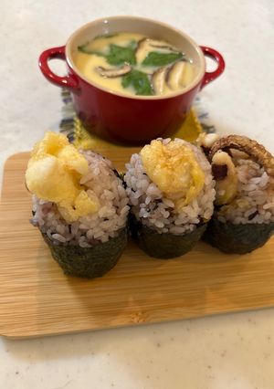イカ🦑天おむすび-レシピのメイン写真