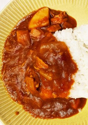 幼児食☆圧力鍋でチキントマトカレー-レシピのメイン写真
