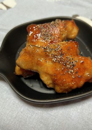 ガツンと美味しい魅惑の手羽元！-レシピのメイン写真