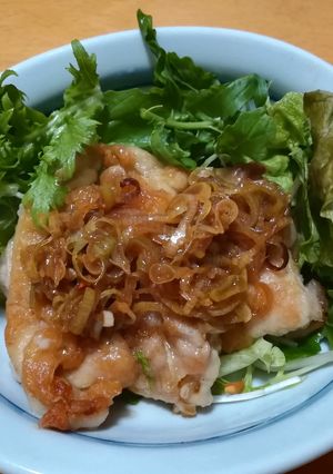 【定番】チキンソテーのねぎソースがけ-レシピのメイン写真