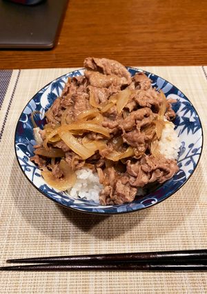 牛丼簡単-レシピのメイン写真