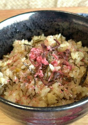 桜香る鯛のアラで鯛めし-レシピのメイン写真