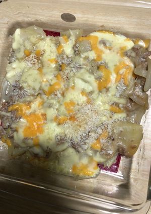 ひき肉なんちゃってグラタン-レシピのメイン写真
