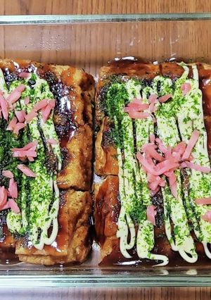 ☆厚揚げのなんちゃってお好み焼き☆-レシピのメイン写真