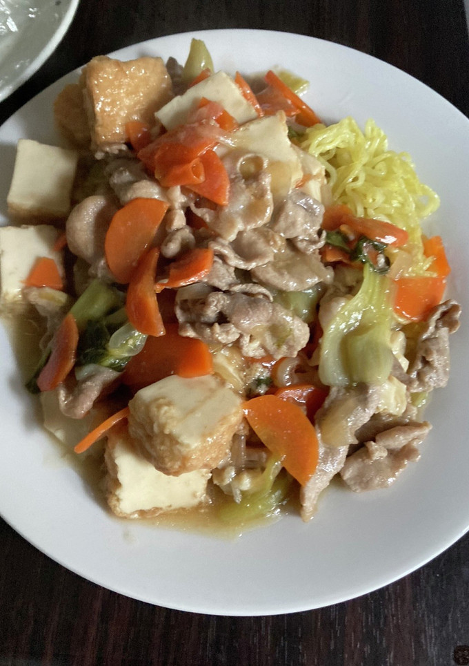 中華風厚揚げのうま煮-レシピのメイン写真
