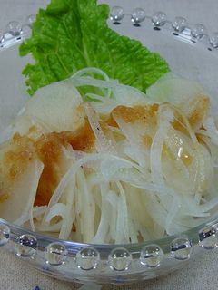 玉ねぎとヤーコンのサラダ-レシピのメイン写真