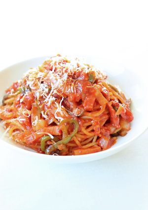 パンチェッタで、濃厚な【大人味ナポリタン-レシピのメイン写真