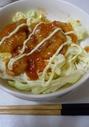 ご飯が進む！鶏マヨチリ♪♪-レシピのメイン写真