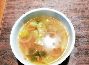 根菜とロメインレタスの減塩醤油スープ-レシピのメイン写真
